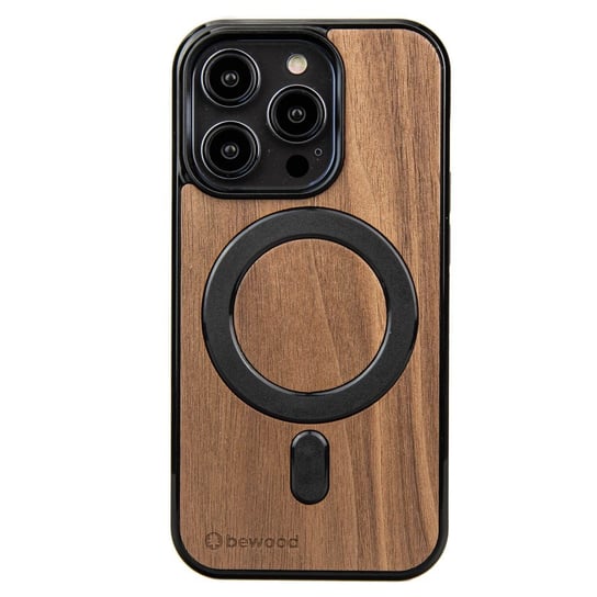 Drewniane Etui Bewood iPhone 14 Pro Orzech Amerykański MagSafe BEWOOD