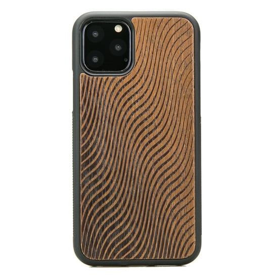 Drewniane Etui, Iphone 11 Pro Fale Merbau BEWOOD