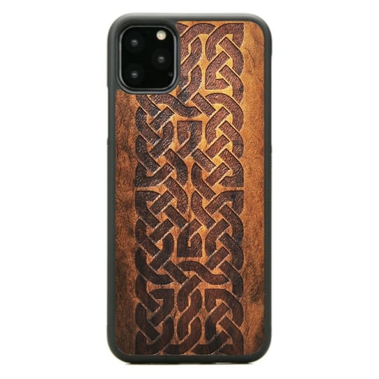 Drewniane etui iPhone 11 Pro Węzeł Celtycki Imbuia ForestZone ForestZone