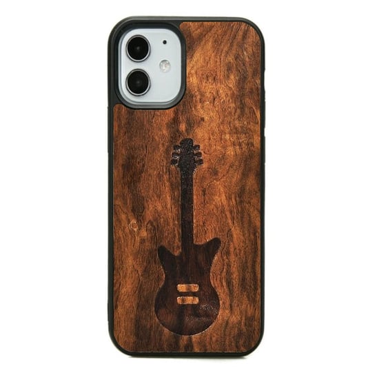 Drewniane etui iPhone 12 Mini Gitara Imbuia ForestZone ForestZone