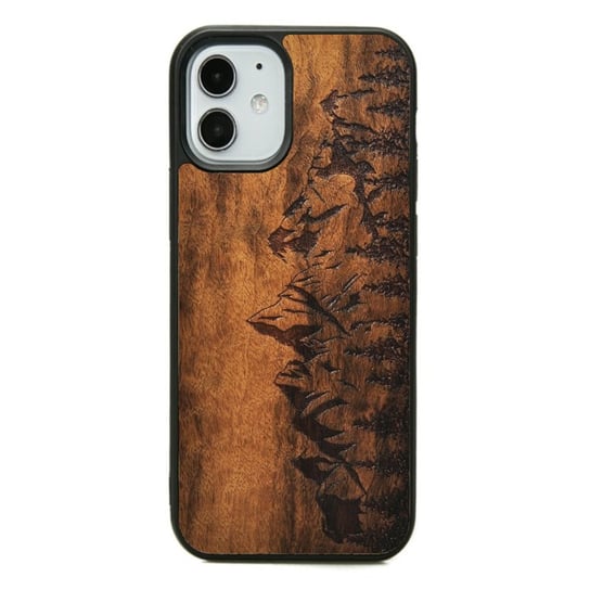 Drewniane etui iPhone 12 Mini Góry Imbuia ForestZone ForestZone