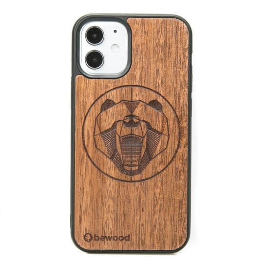 Drewniane Etui iPhone 12 Mini NIEDŹWIEDŹ MERBAU BEWOOD