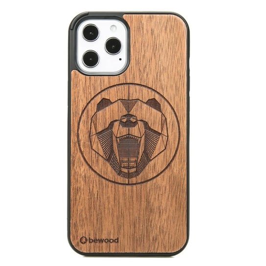 Drewniane Etui iPhone 12 Pro Max NIEDŹWIEDŹ MERBAU BEWOOD