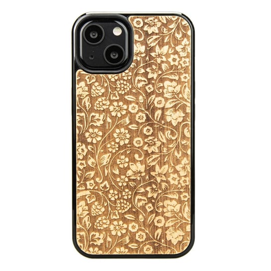 Drewniane Etui iPhone 13 KWIATY POLNE ANIEGRE BEWOOD