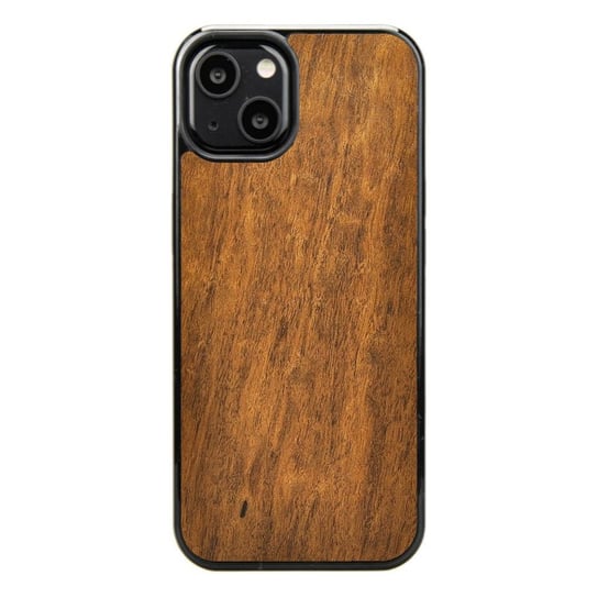 Drewniane etui iPhone 13 Mini Forestzone Imbuia Gładkie ForestZone