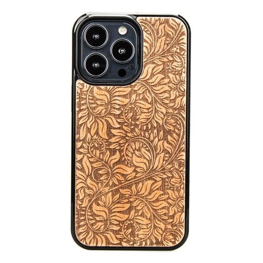 Drewniane Etui iPhone 13 Pro LIŚCIE JABŁOŃ BEWOOD