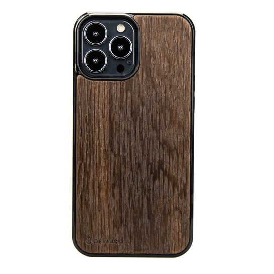 Drewniane Etui iPhone 13 Pro Max DĄB WĘDZONY BEWOOD