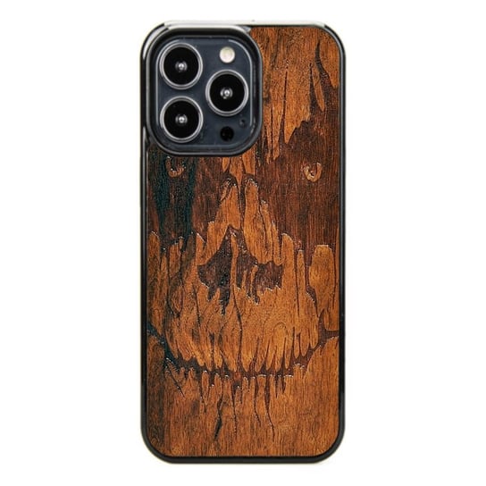 Drewniane etui iPhone 13 Pro Max Halloween Monster Imbuia Forestzone ForestZone