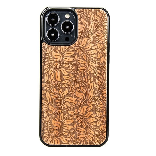 Drewniane Etui iPhone 13 Pro Max LIŚCIE JABŁOŃ BEWOOD