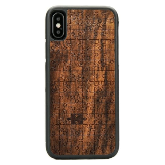 Drewniane etui iPhone X/XS Puzzle Imbuia ForestZone ForestZone