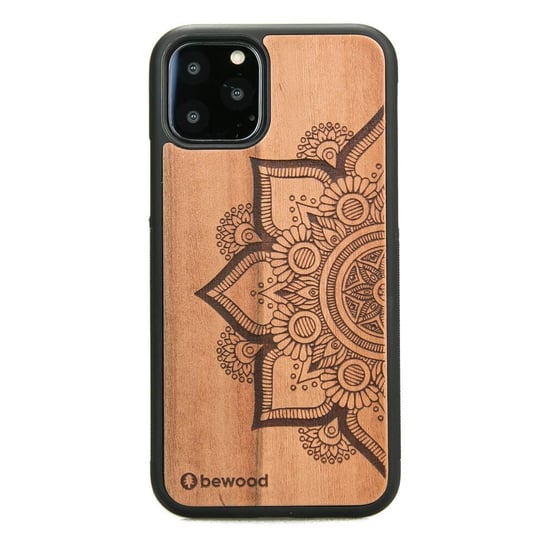 Drewniane Etui na iPhone 11 PRO MANDALA JABŁOŃ BEWOOD