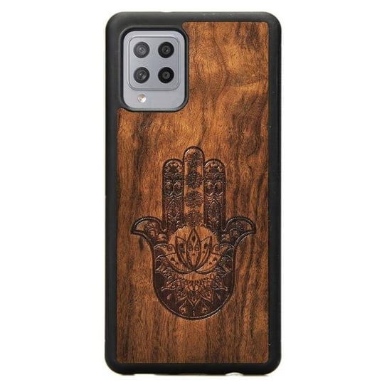 Drewniane etui Samsung Galaxy A42 5G Hamsa Imbuia Forestzone ForestZone