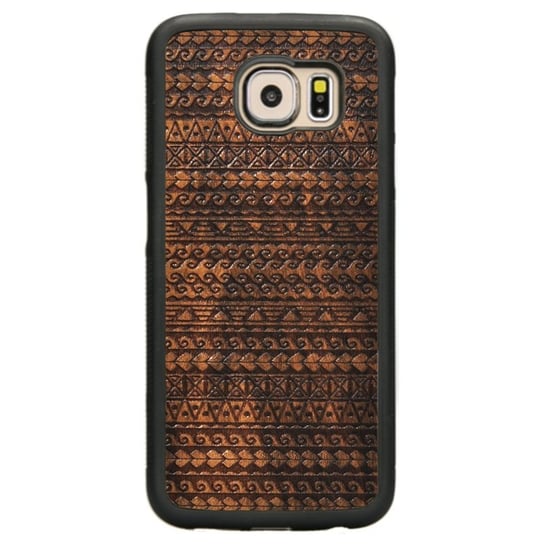 Drewniane etui Samsung Galaxy S6 Edge Tatuaż Maori Imbuia ForestZone ForestZone