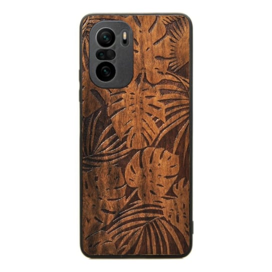 Drewniane etui Xiaomi Mi 11I Jungle Monstera Imbuia Forestzone ForestZone