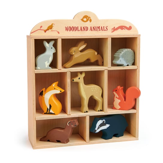 Drewniane figurki do zabawy - Leśne zwierzęta, Tender Leaf Toys Tender Leaf Toys