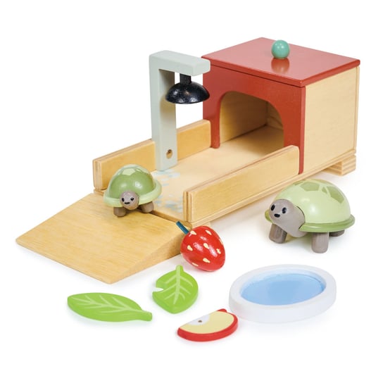 Drewniane figurki do zabawy - żółwie, Tender Leaf Toys Tender Leaf Toys