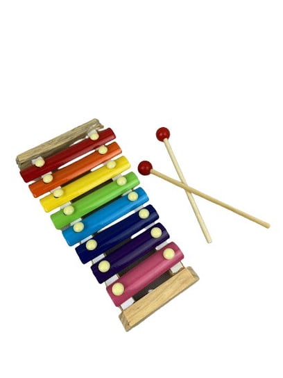 Drewniane Kolorowe Cymbałki Instrument Gazelo