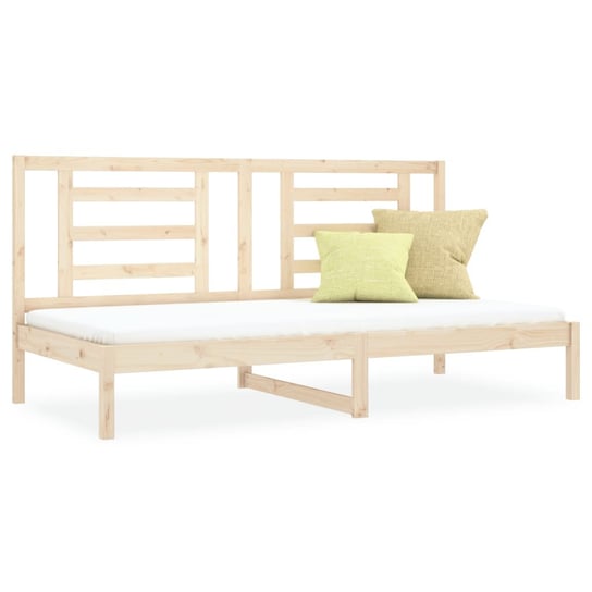 Drewniane łóżko dzienne, 205,5x96x100 cm, sosna Inna marka
