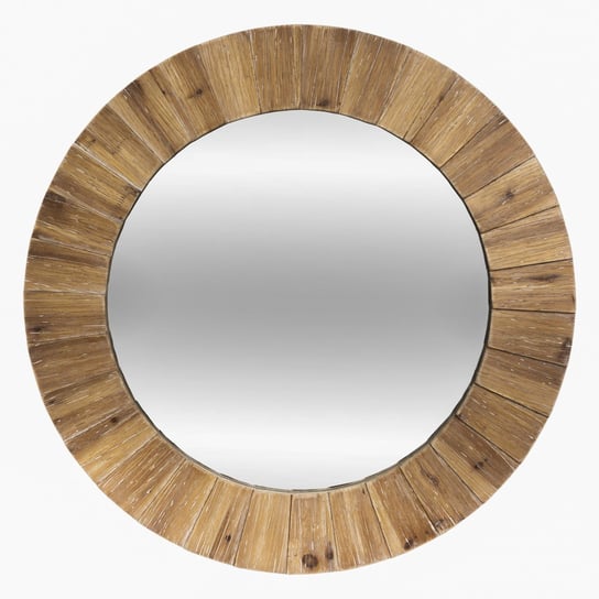 Drewniane lustro ścienne Jazlyn 83 cm Atmosphera