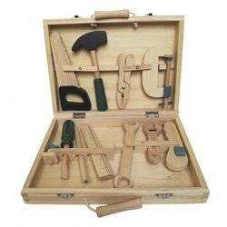 Drewniane narzędzia do zabawy w walizce | Egmont Toys uniw Egmont Toys