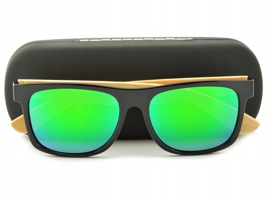 Drewniane okulary BAMBUSOWE z Polaryzacją UV400 Inna marka