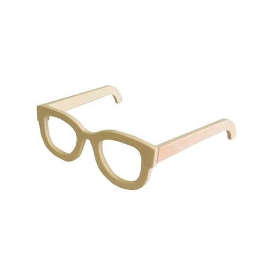 Drewniane okulary do zdobienia - 01 Artemio