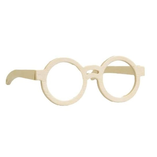 Drewniane okulary do zdobienia - 03 Artemio