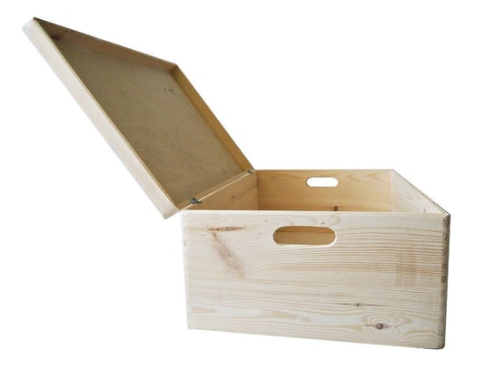 Drewniane pudło duże pudełko  60x40cm eko skrzynkizdrewna