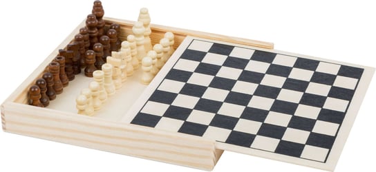 Drewniane szachy wersja podróżna small foot