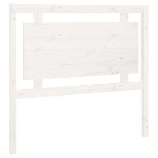 Drewniane wezgłowie 105,5x4x100 cm, białe Inna marka