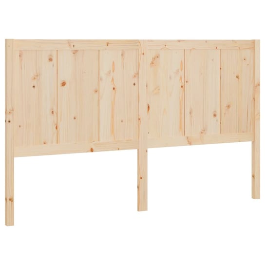 Drewniane wezgłowie - 155,5 x 4 x 100 cm, rustykal Inna marka