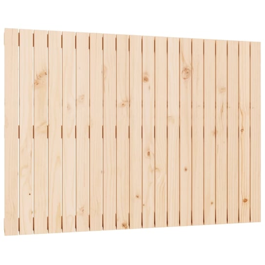 Drewniane wezgłowie łóżka 127,5x3x90 cm, sosna Inna marka