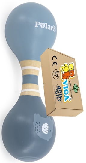 Drewniane Zabawki Sensoryczne MARAKASY DLA NAJMŁODSZYCH Grzechotka Viga 0+ montessori PakaNiemowlaka