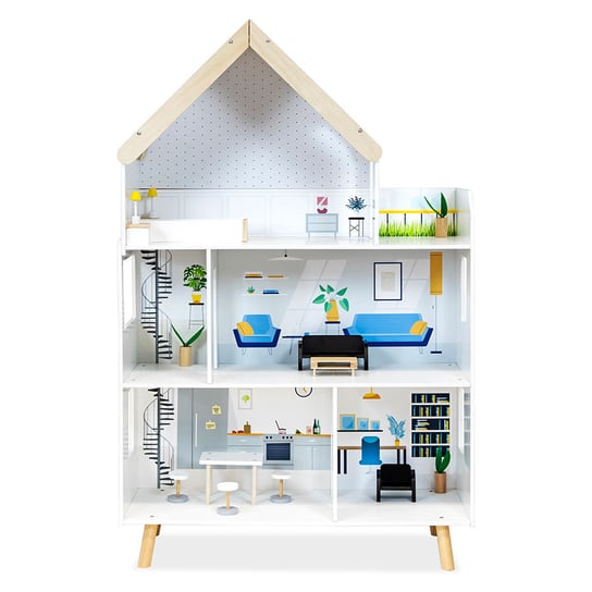 Drewniany domek dla lalek Sapphire Kids SK-18 Sapphire