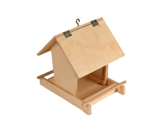 Drewniany karmnik domek dla ptaków skrzynkizdrewna