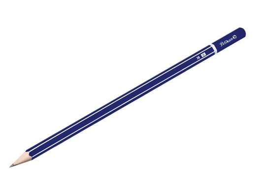Drewniany ołówek z grafitem 2B, 1 sztuka, PELIKAN - 2B Pelikan
