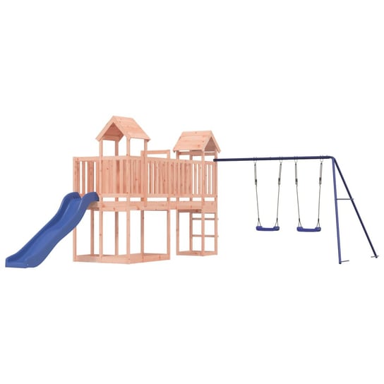 Drewniany plac zabaw dla dzieci 357x469x214 cm, ni Inna marka