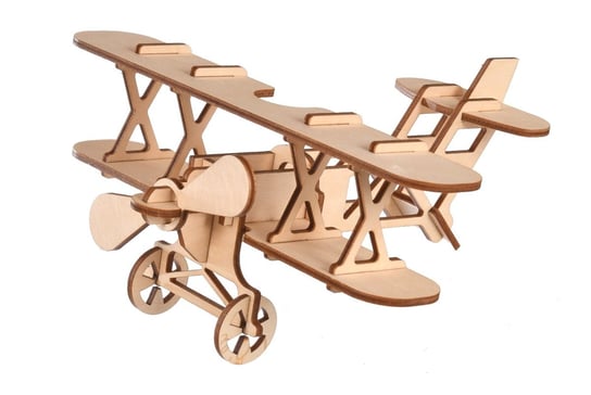 Drewniany Samolot Model Dekoracja skrzynkizdrewna