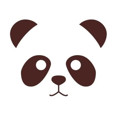 Drewniany stempel Panda - Kreatywne ziarno {kolor} Inna marka