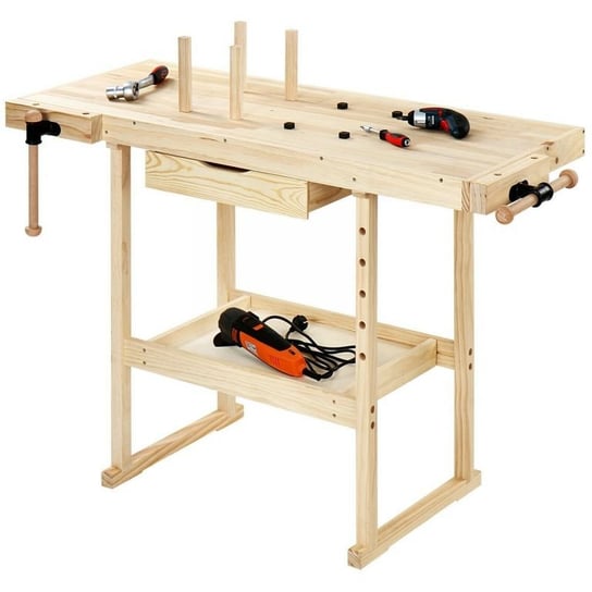 Drewniany stół roboczy 83 cm Timbertech