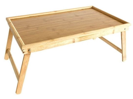 Drewniany stolik śniadaniowy do łóżka PDS CARE