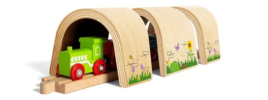 Drewniany tunel kolejowy Bigjigs Toys Bigjigs Rail