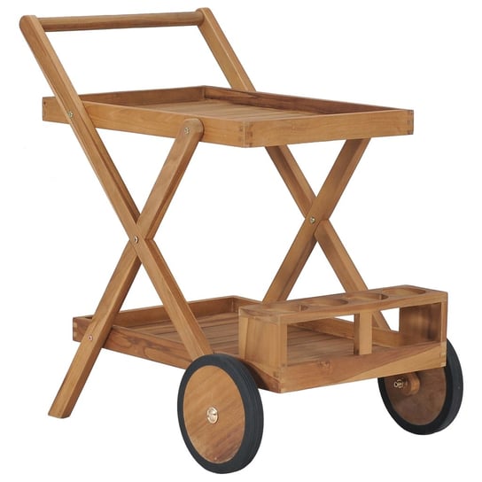 Drewniany wózek serwujący - Wymiary: 54x82x83 cm, Inna marka