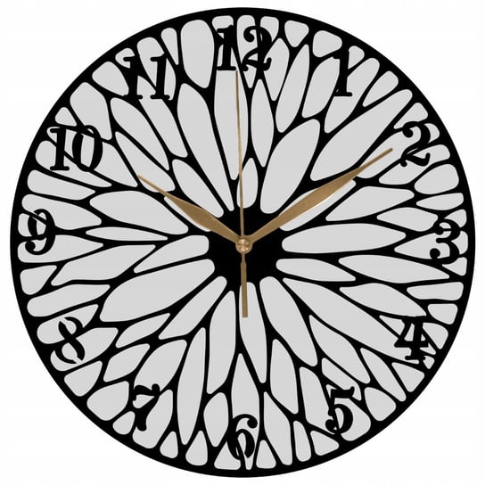Drewniany Zegar Ścienny Oryginalny Design Idealny Do Salonu Prezent 35 cm Inna marka
