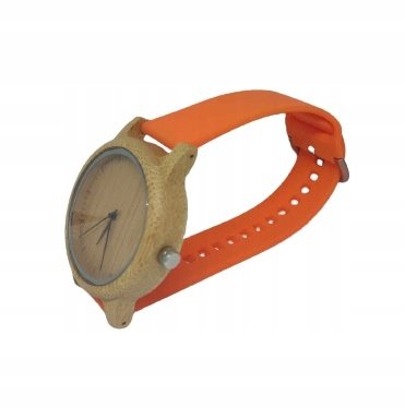 Drewniany zegarek BOBO BIRD Damski pomarańczowy BOBOBIRD
