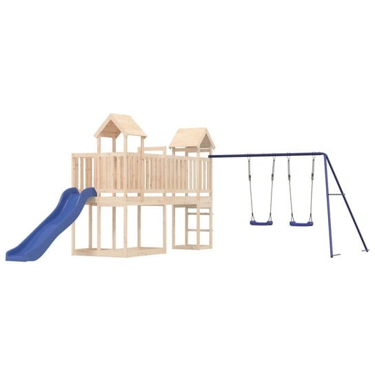 Drewniany Zestaw Plac Zabaw dla Dzieci 3-8 lat - 3 Inna marka