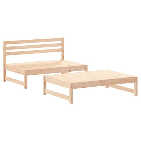 Drewniany zestaw wypoczynkowy 120x84x70 cm + stoli Inna marka