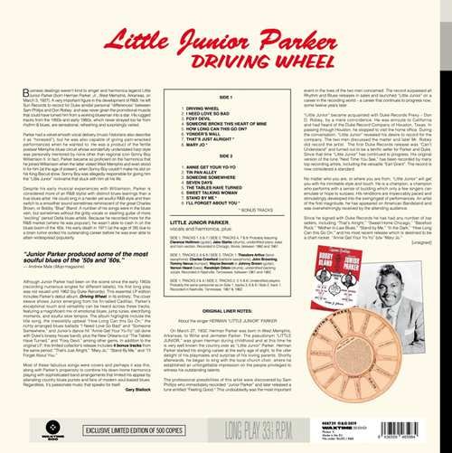 Driving Wheel, płyta winylowa Junior -Little- Parker