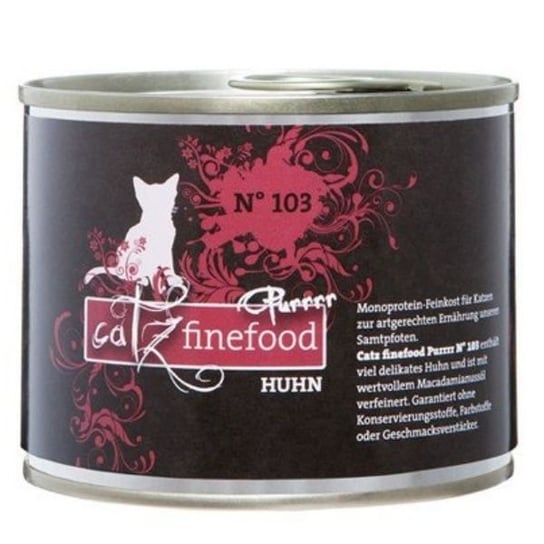 Drób dla kotów Catz Finefood Purrrr No, 103, 400 g Catz Finefood