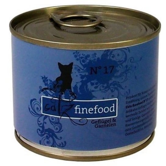 Drób z krewetkami dla kota Catz Finefood No, 17, 200 g Catz Finefood
